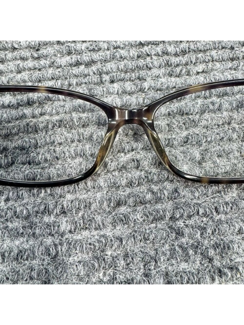 Anne Klein Eyeglasses Frames Only Mocha Tortoise 52-15-135 Full Rim Rectangle - Picture 8 of 11